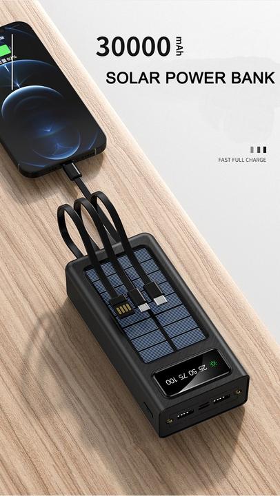 10000mAh Solar Power Bank Charger 20000mAh 30000mah Solar Charger Mobile Phones/Tablet PCs/Other Electronics High Solar Factory to Consumer Operations