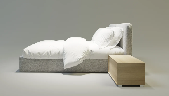 Deseo upholstered bed