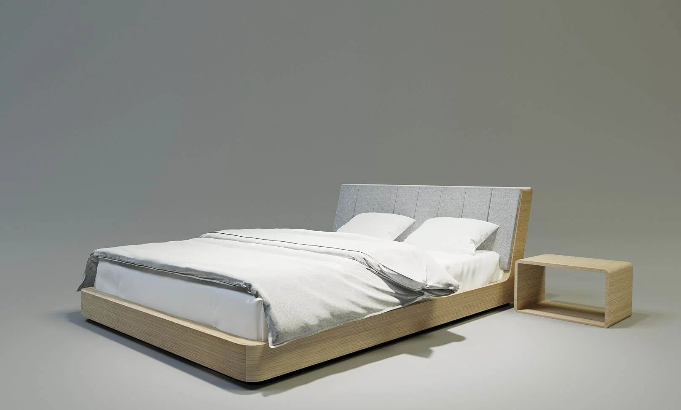 Solid Wooden Bed