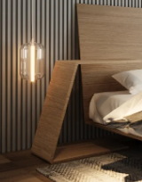 Wooden bedside table Konforme Alto