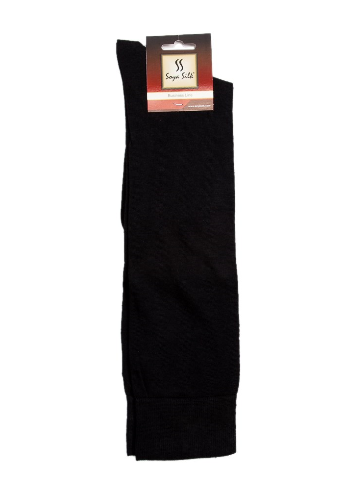 Soya Silk Men's Long Cuff Socks