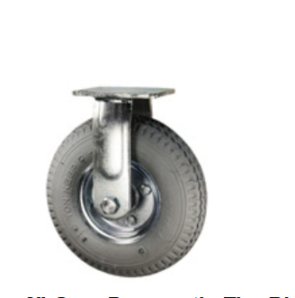 Food Service Casters with Top Plate
