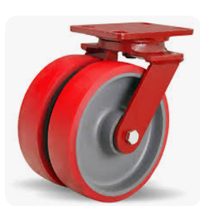 Dual Wheel Swivel Caster