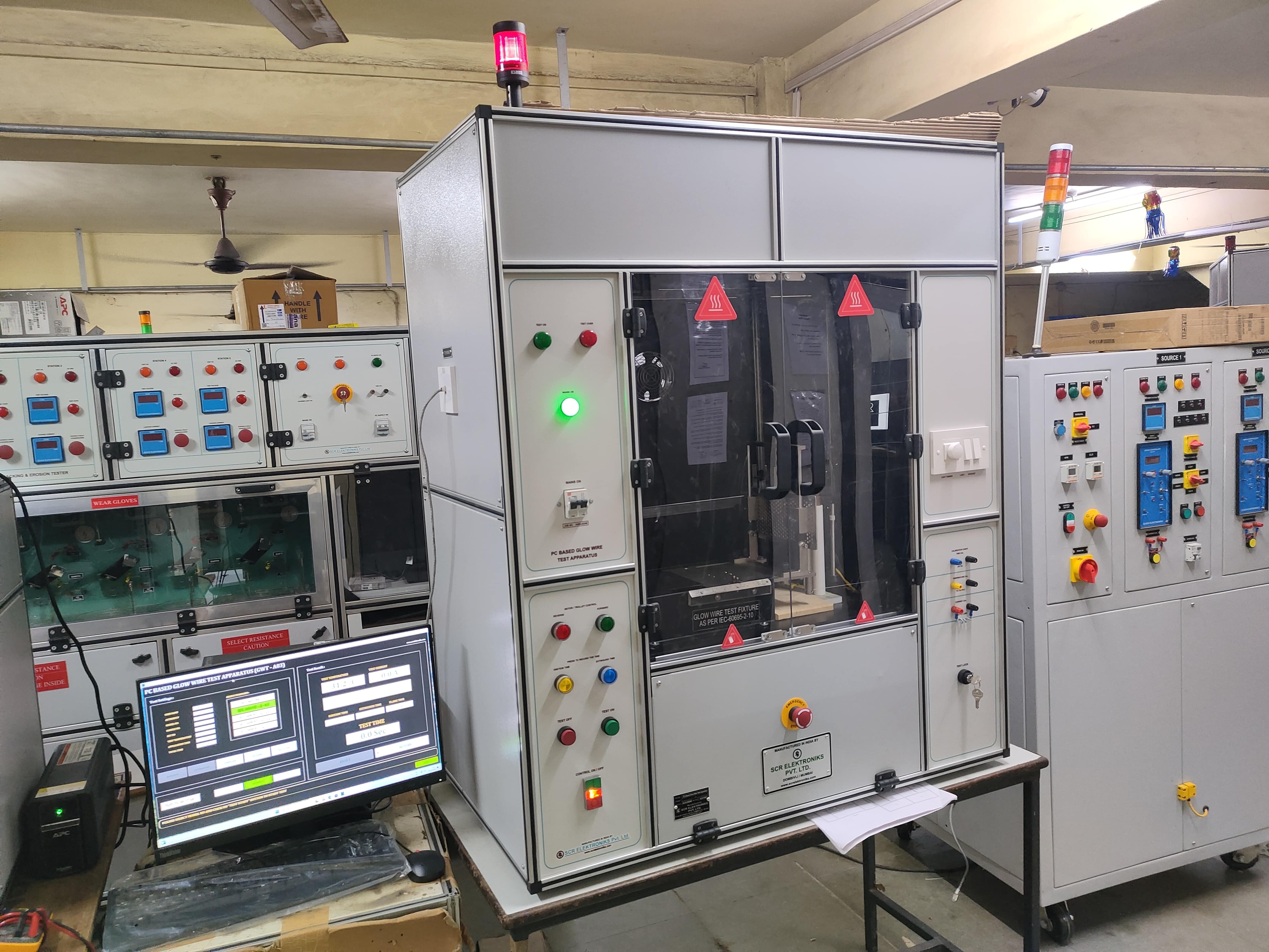 Glow Wire Test Apparatus GWT A5 (Automatic – Microcontroller based system)