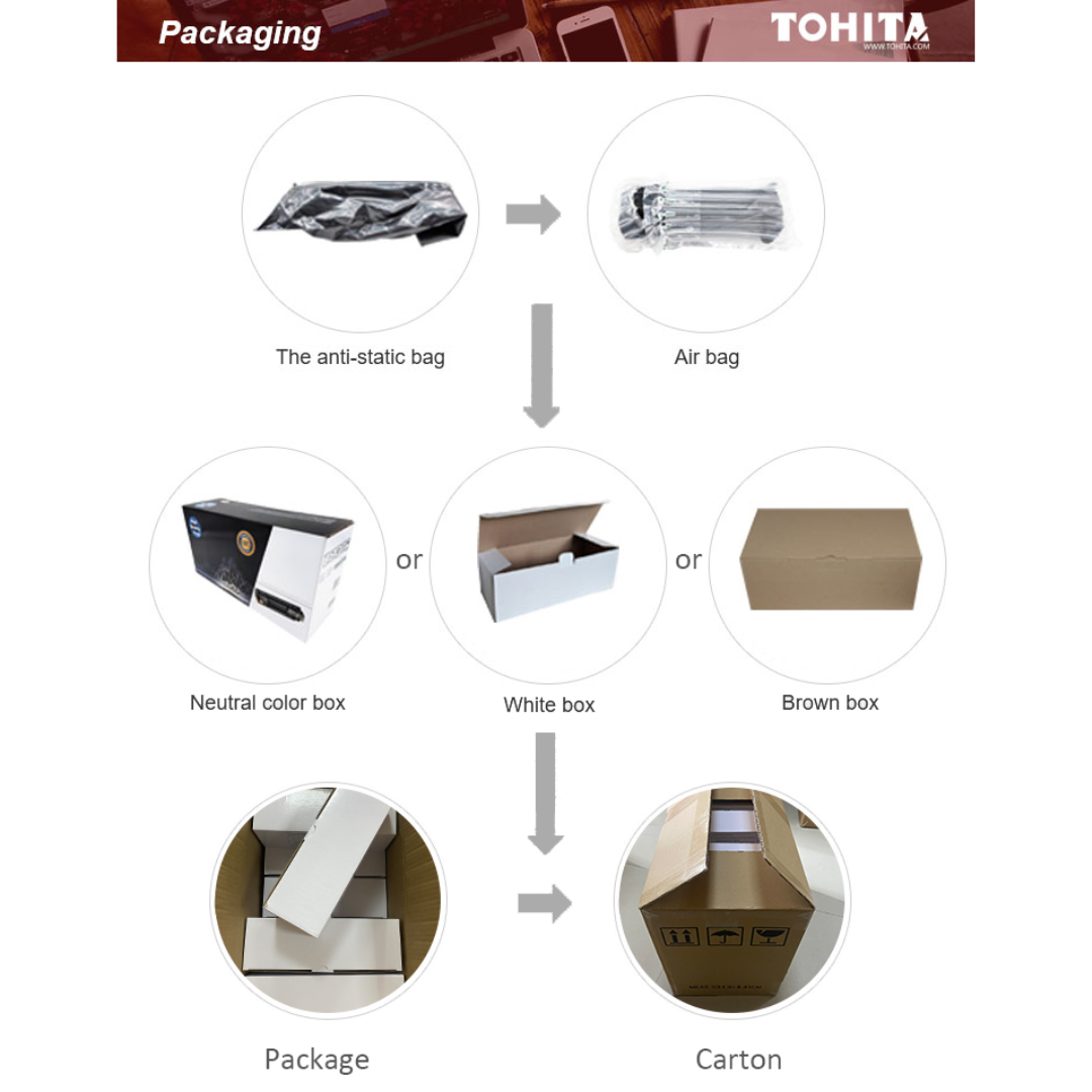 Toner Cartridge 006r01513 006r01514 006r01515 006r01516 for Xerox Wc 7525 7530 7535 7545 7556 TOHITA