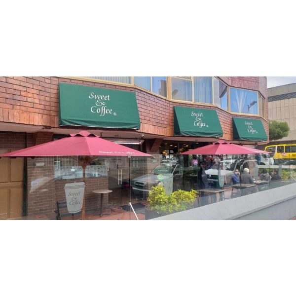 ADVERTISING AWNINGS AND VISORS