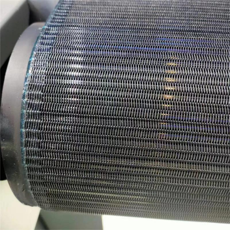Black polyester mesh belt for uv printer
