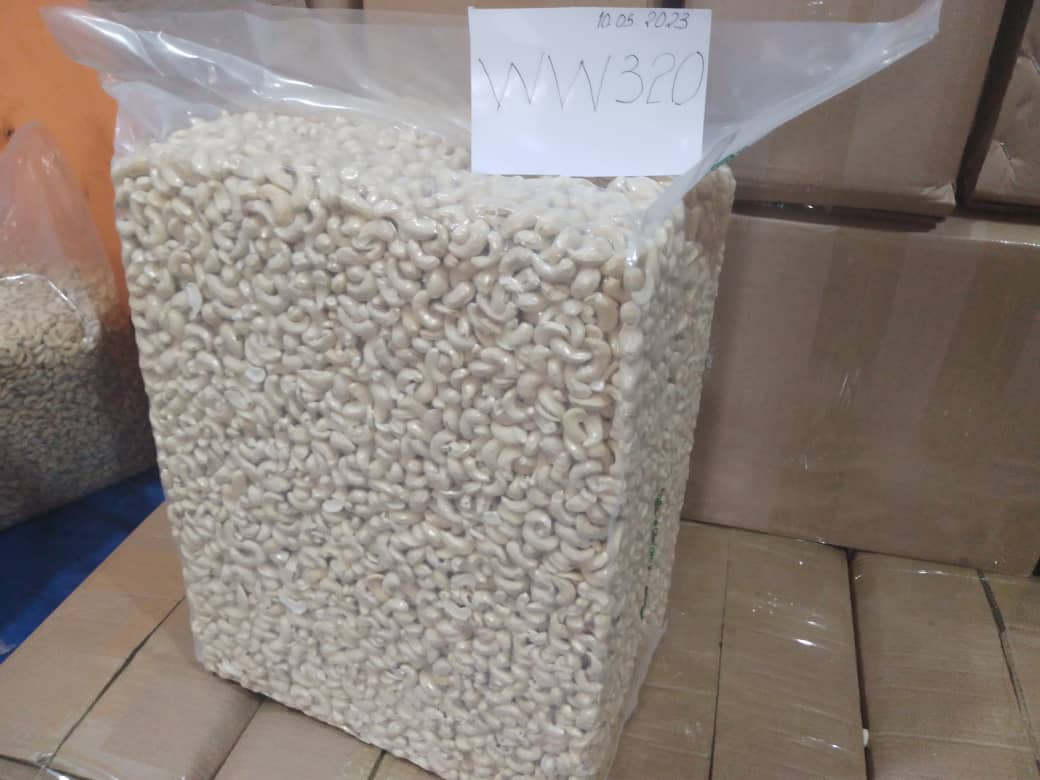 GRADED DRIED CASHEW NUTS