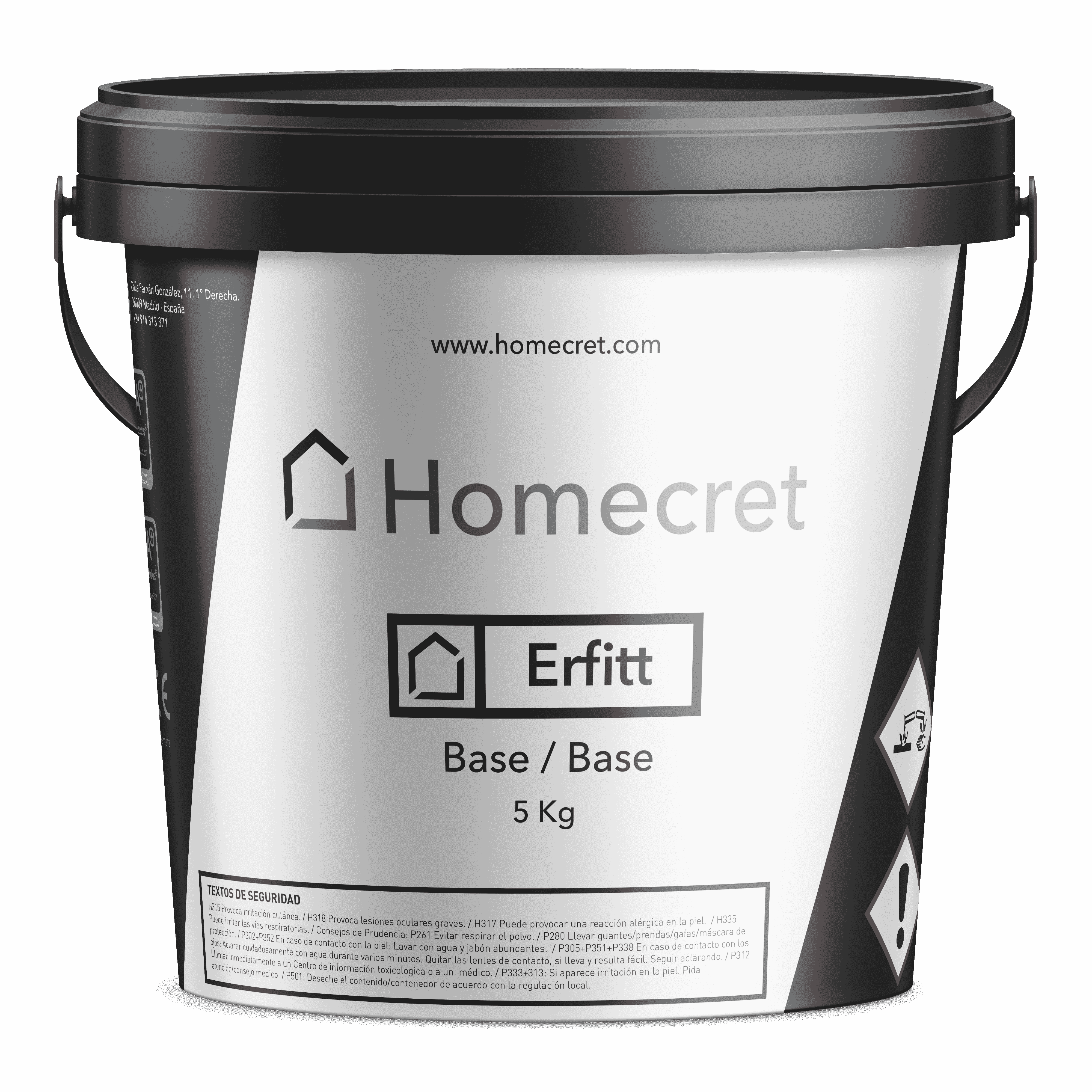 Microcemento Erfitt Base 5Kg