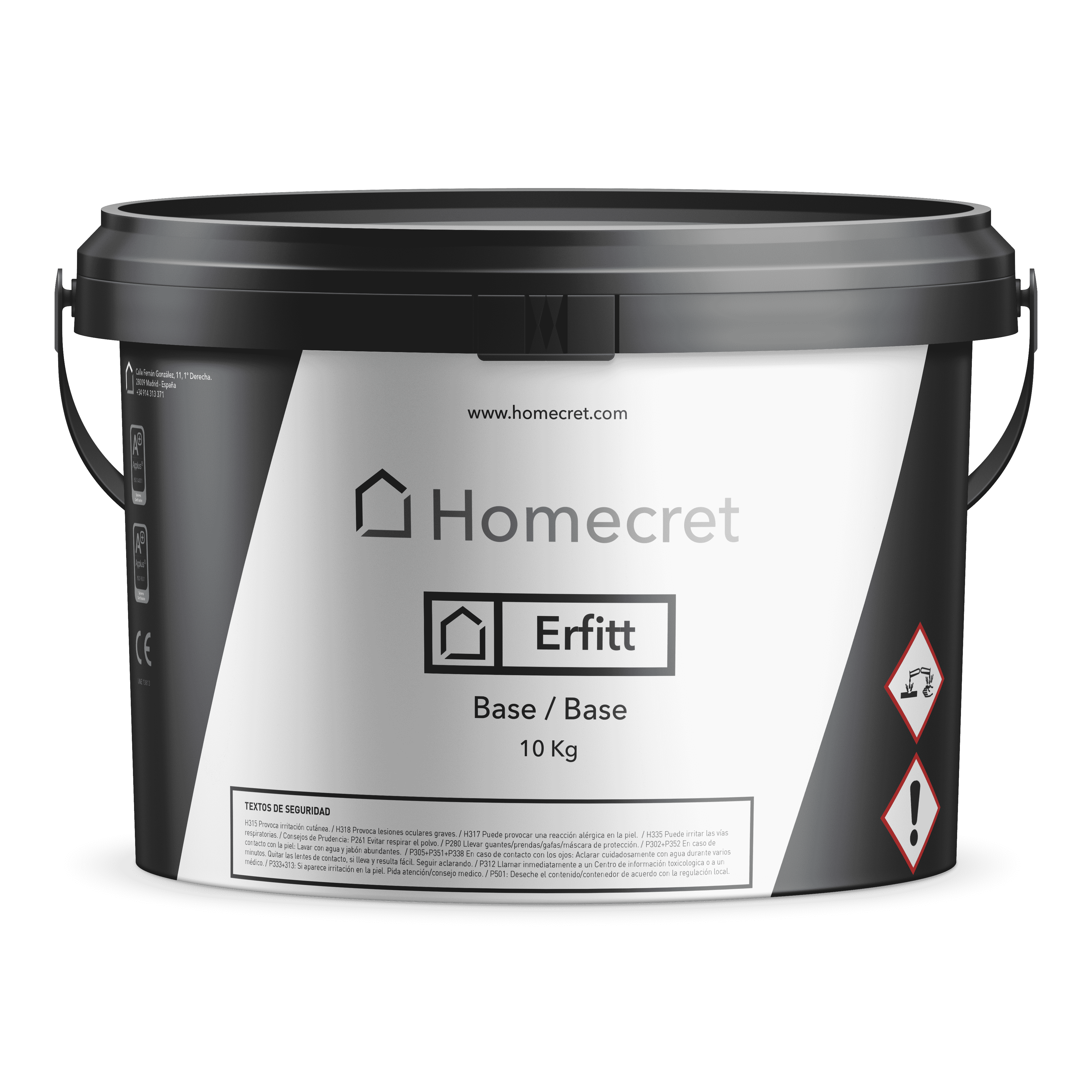 Microcemento Erfitt Base 10Kg