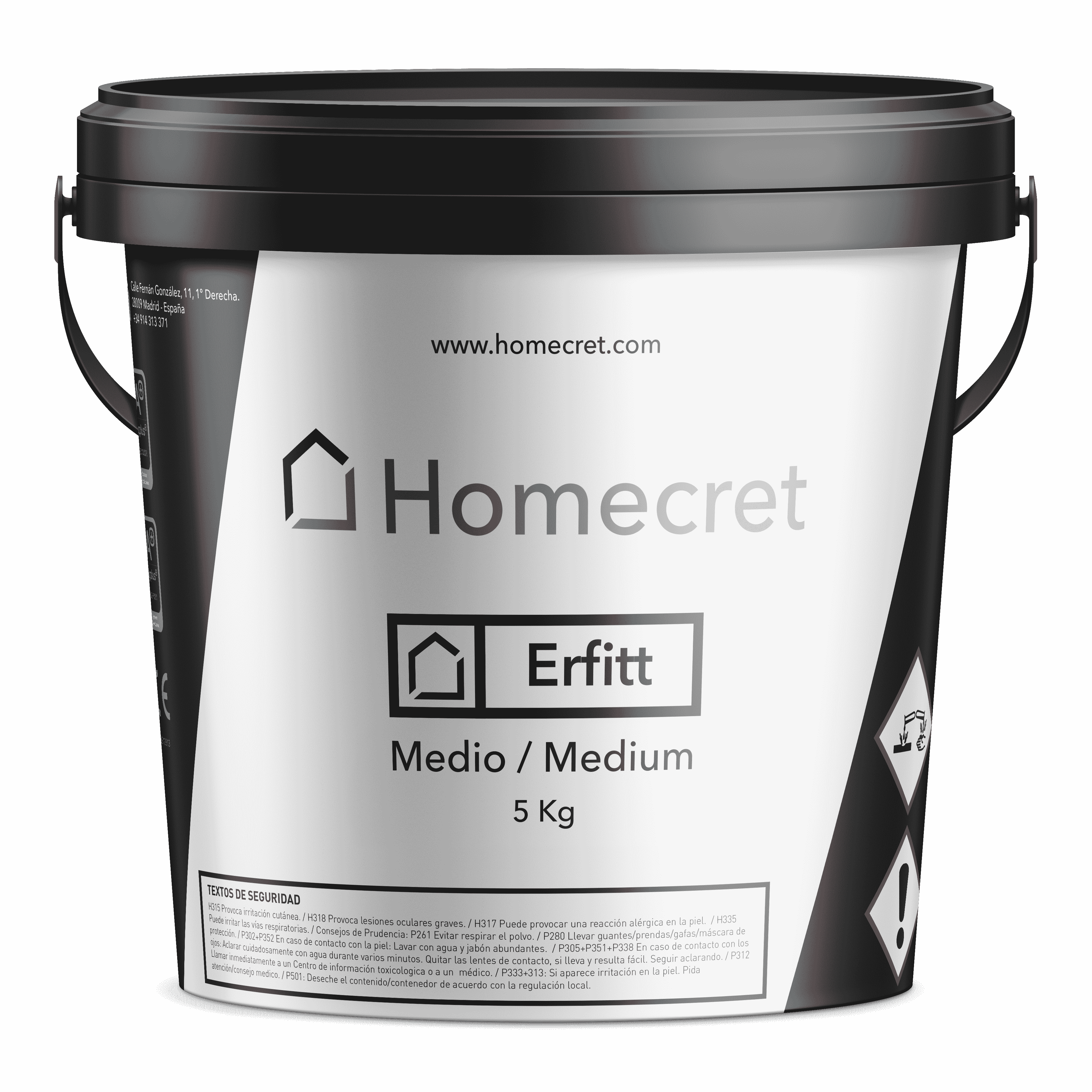 Microcemento Erfitt Medio 5Kg