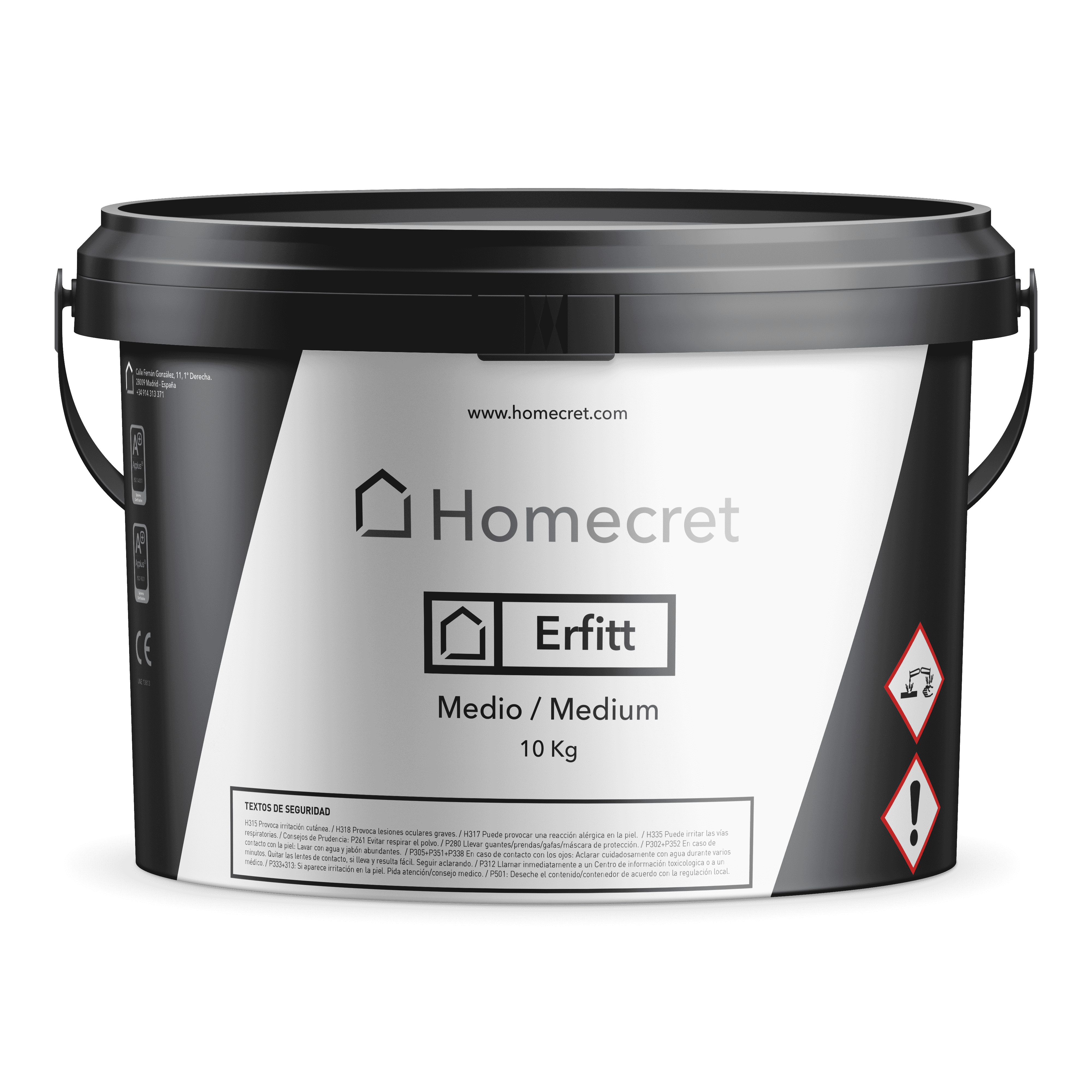 Microcemento Erfitt Medio 10Kg