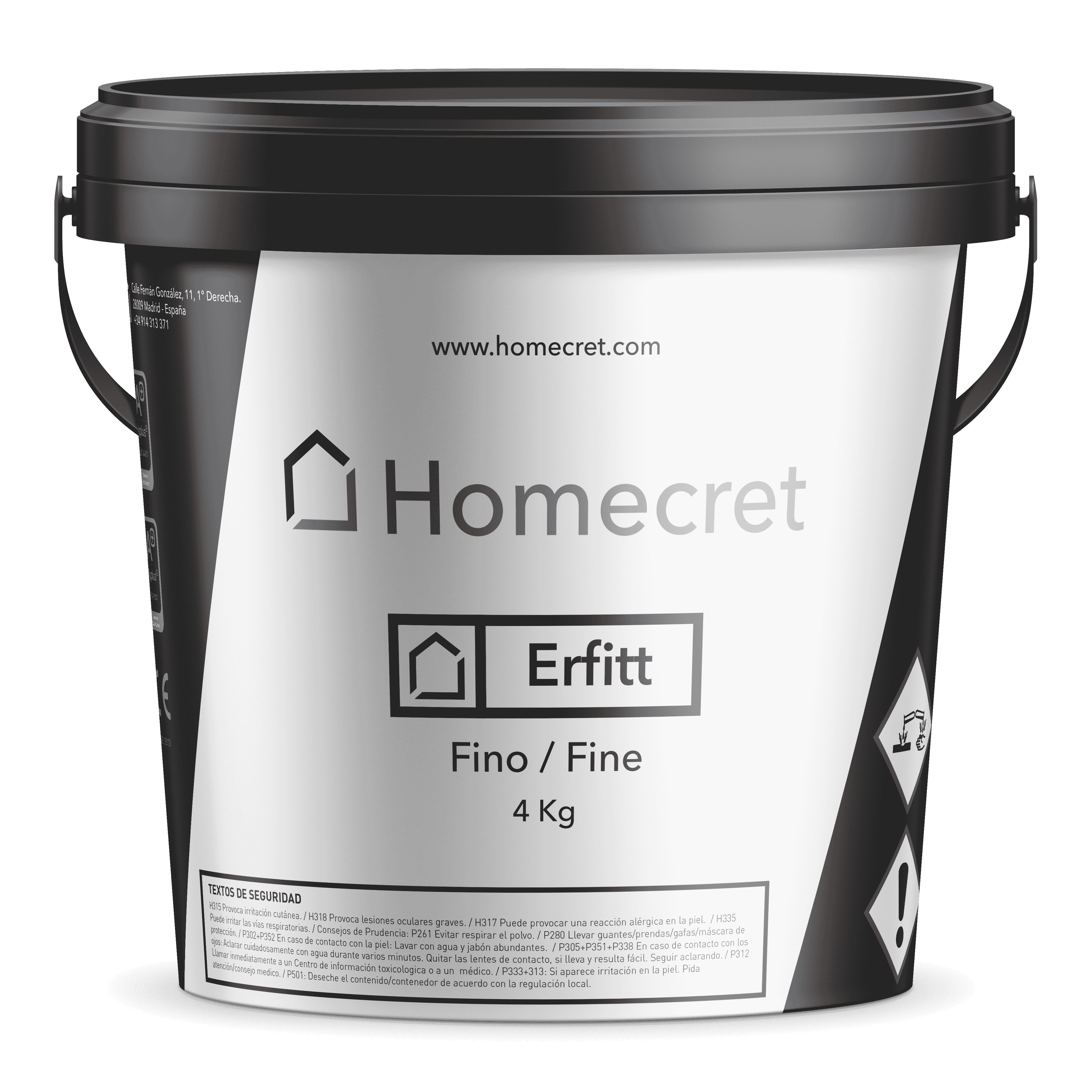 Microcemento Erfitt Fino 4Kg