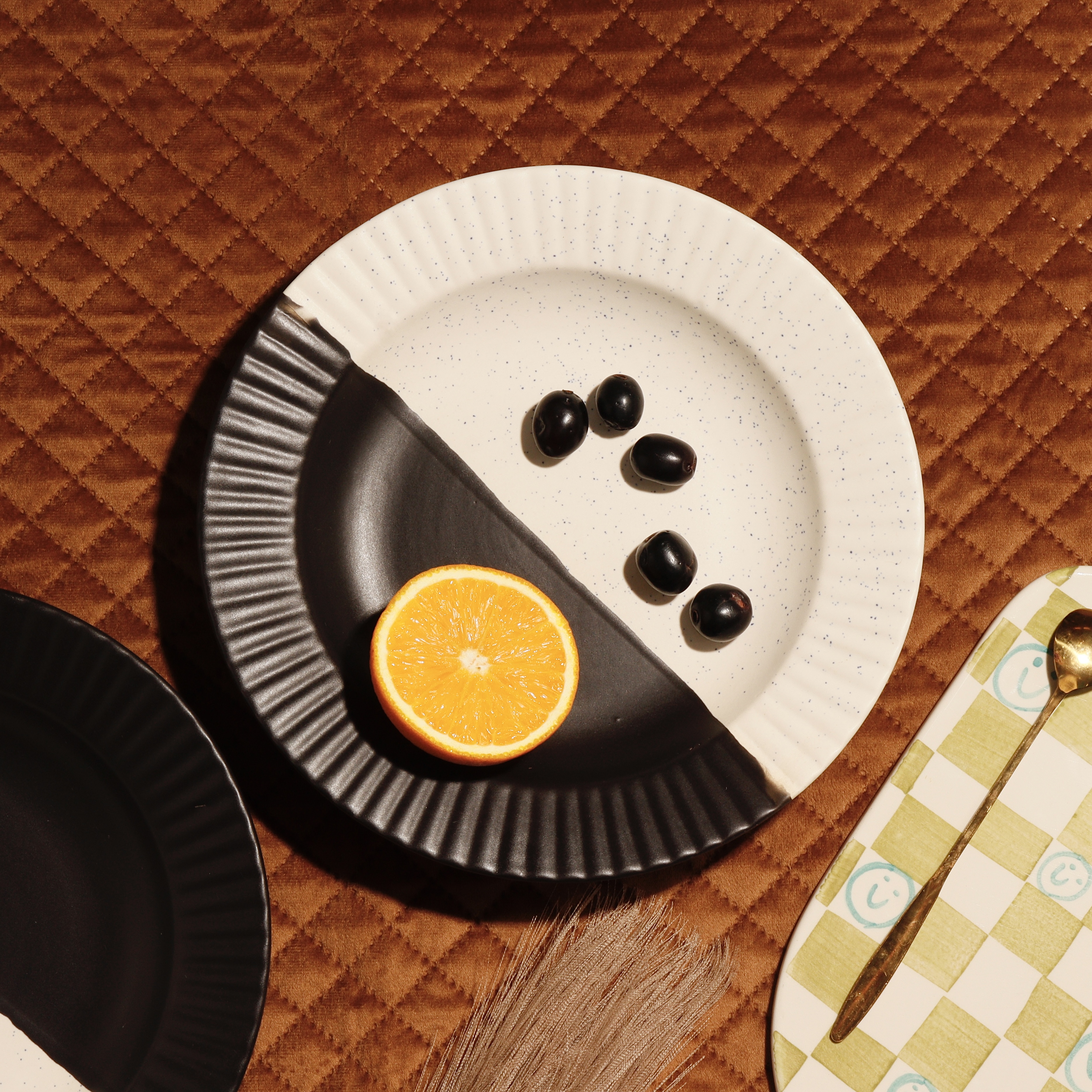 Khan Studio: Ceramic Plates Pasta Serving Plates