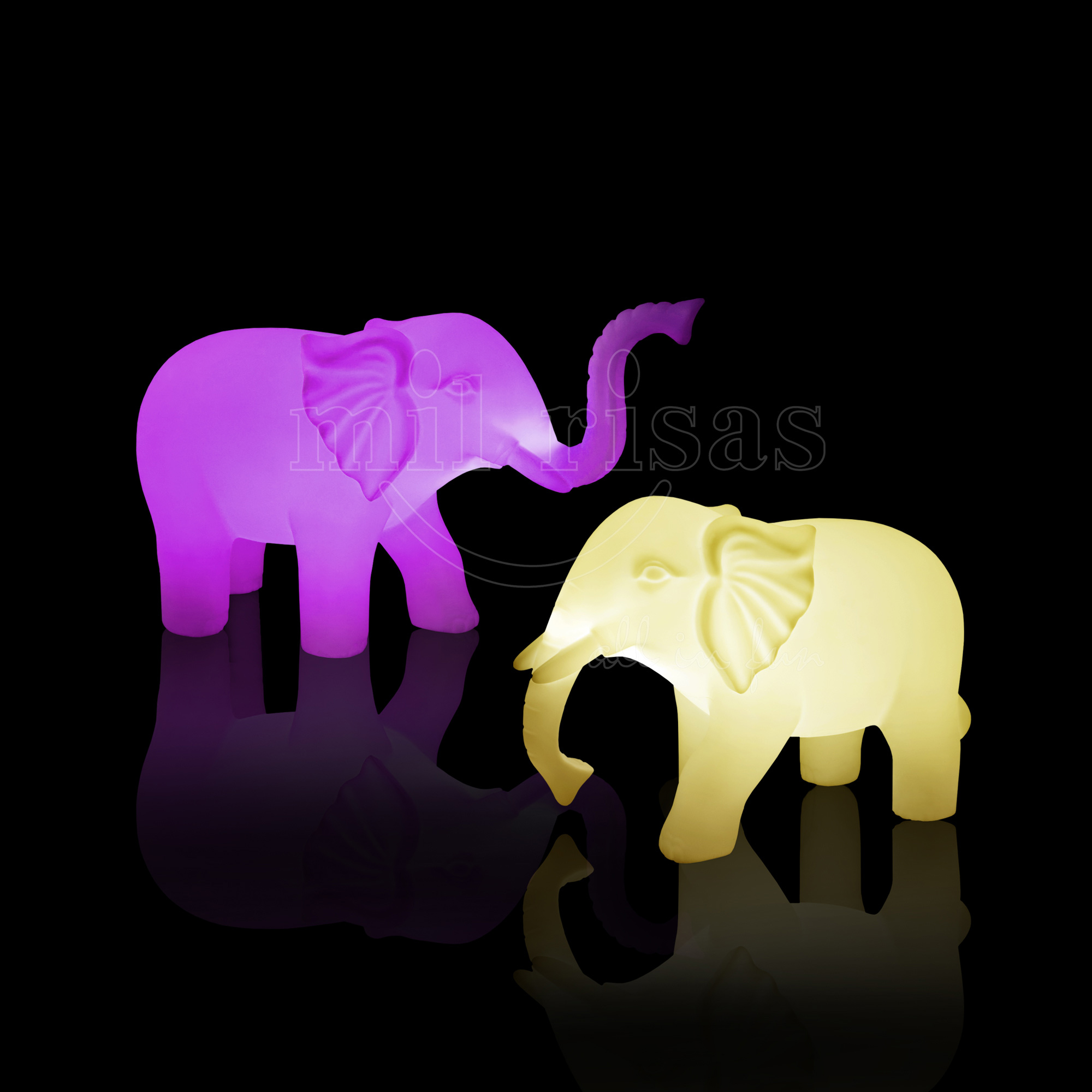 Festival Decorative Glowing Elephant Light