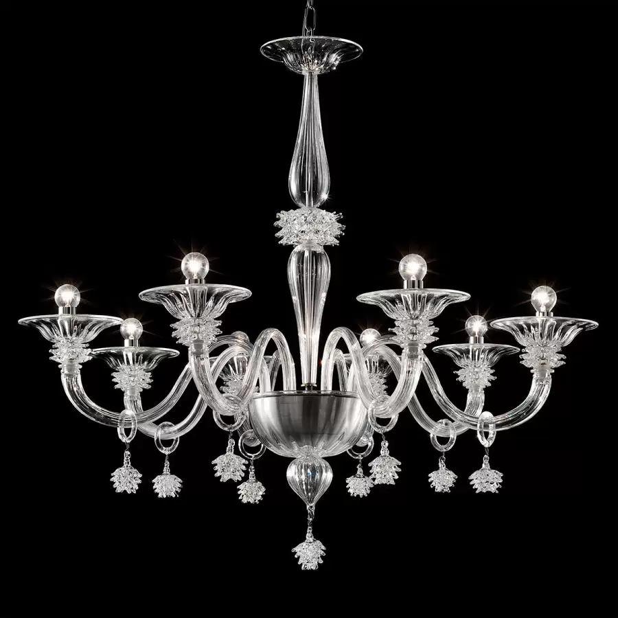 Murano glass chandelier