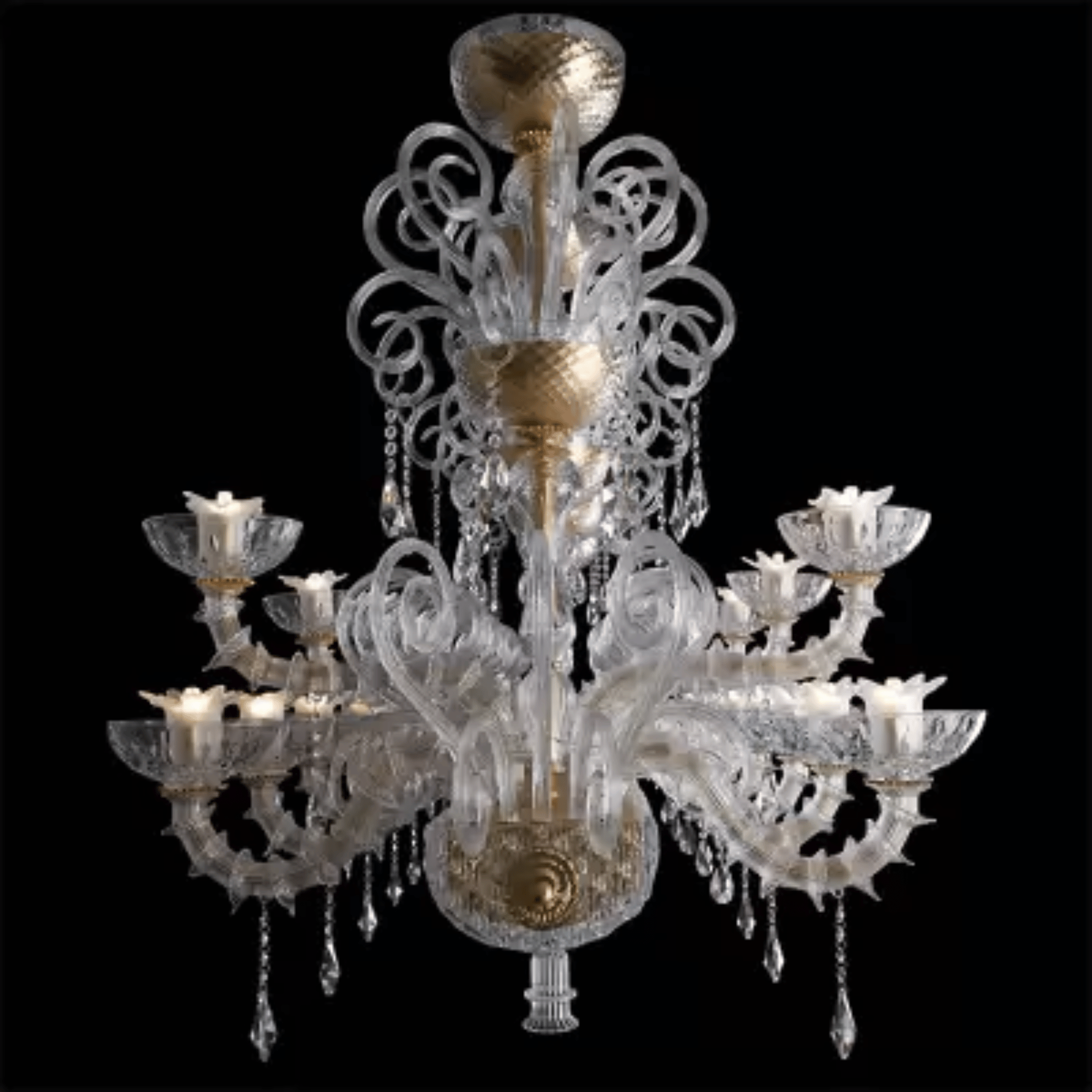 Murano glass chandelier(Arca )