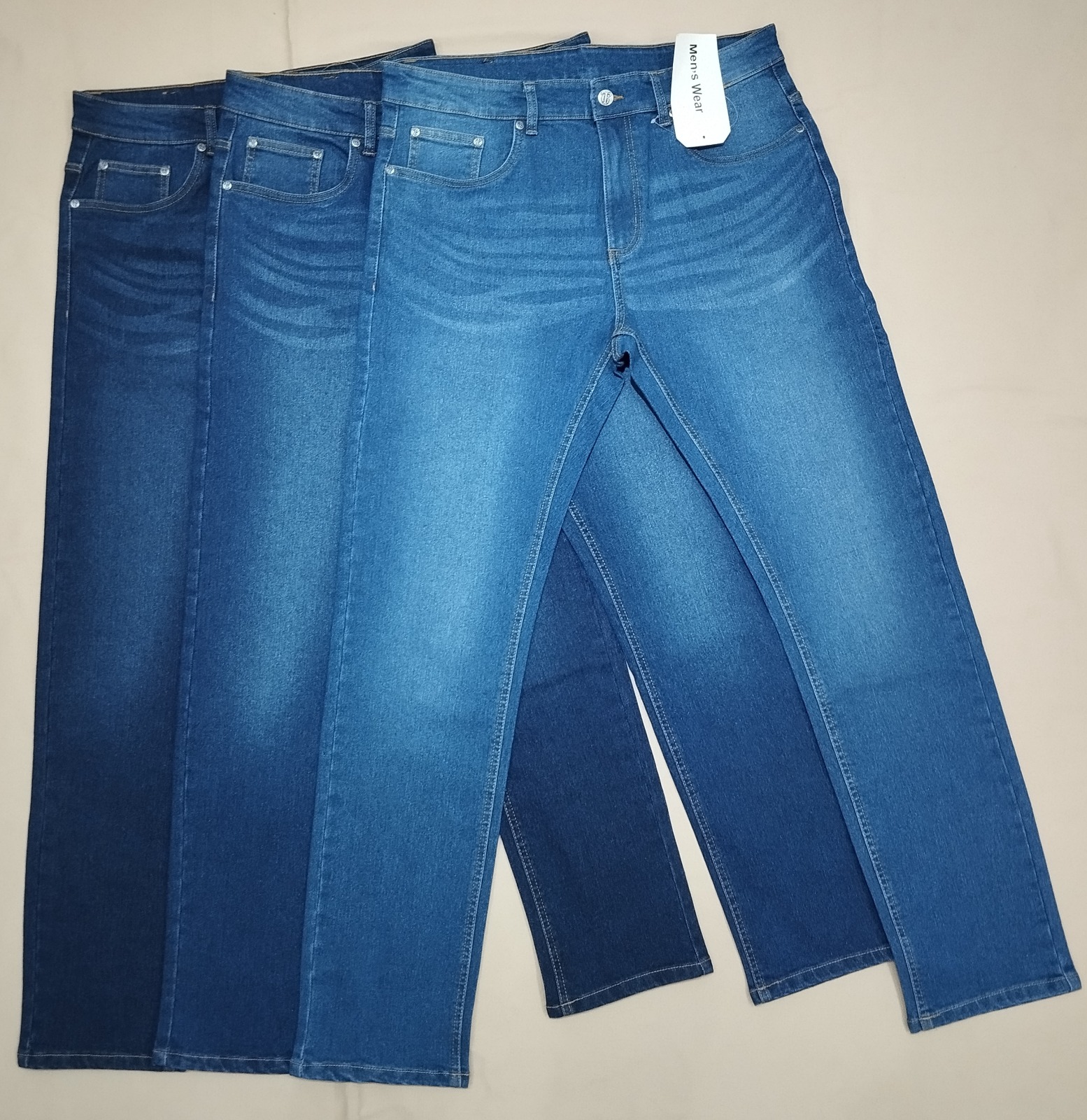 Men's denim long pant 5 pocket