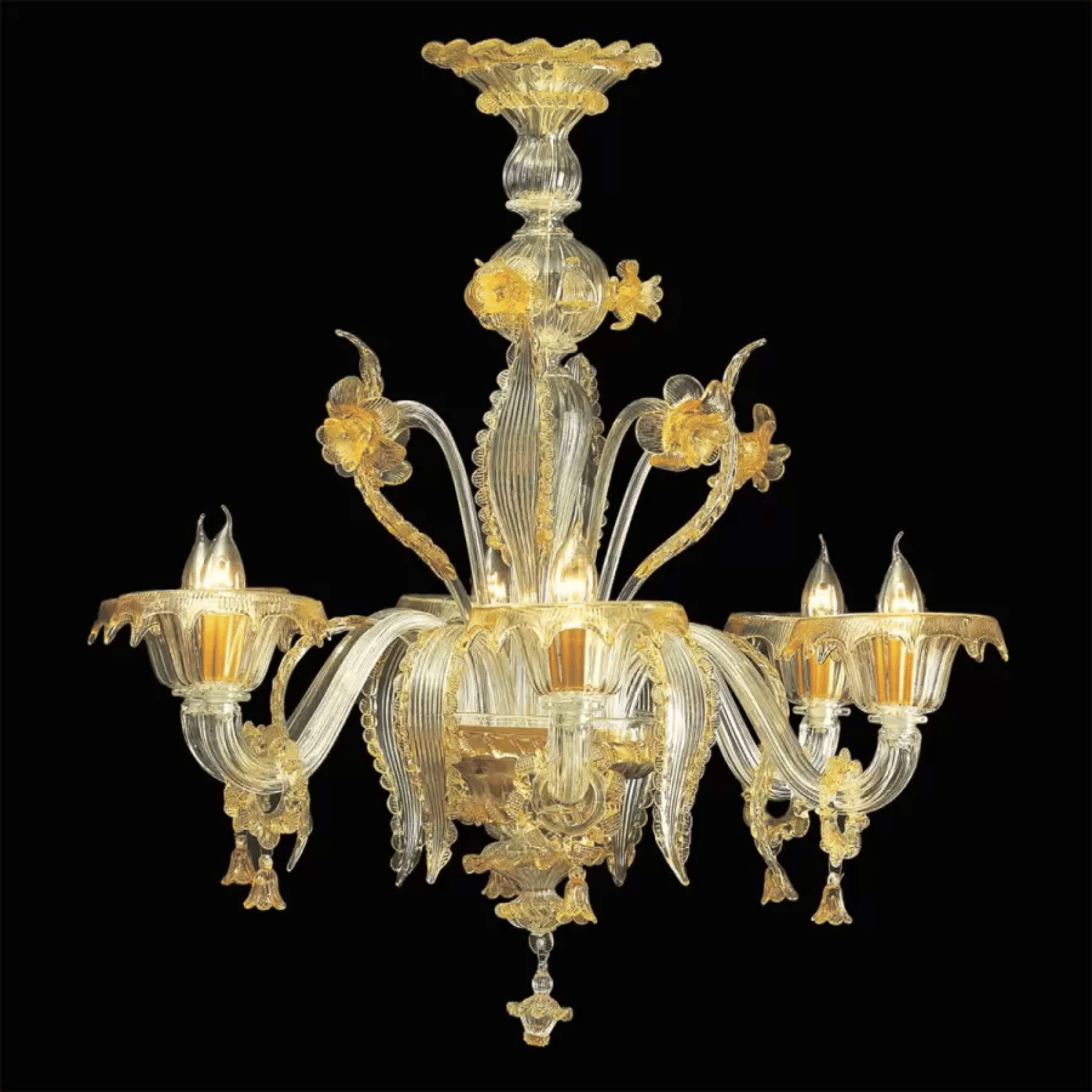 Murano glass chandelier(Paestum)