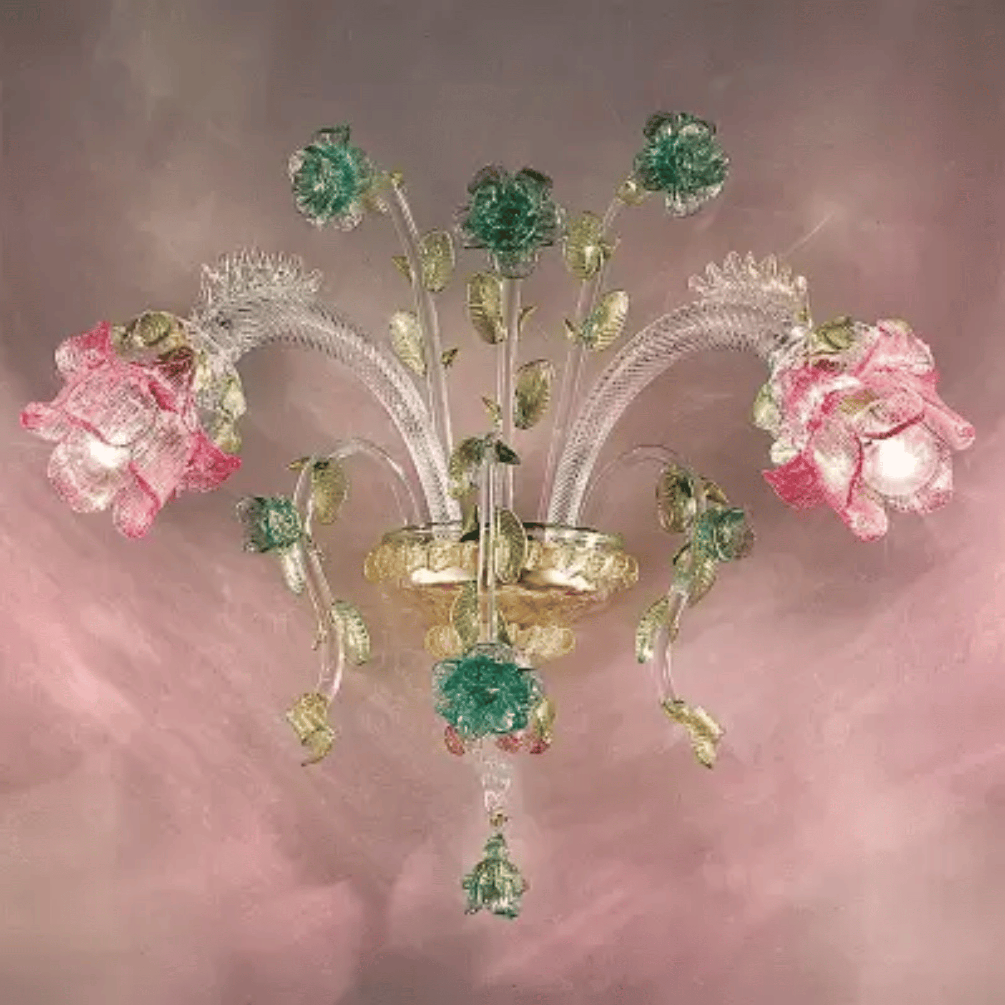 Murano glass chandelier(Elisa)