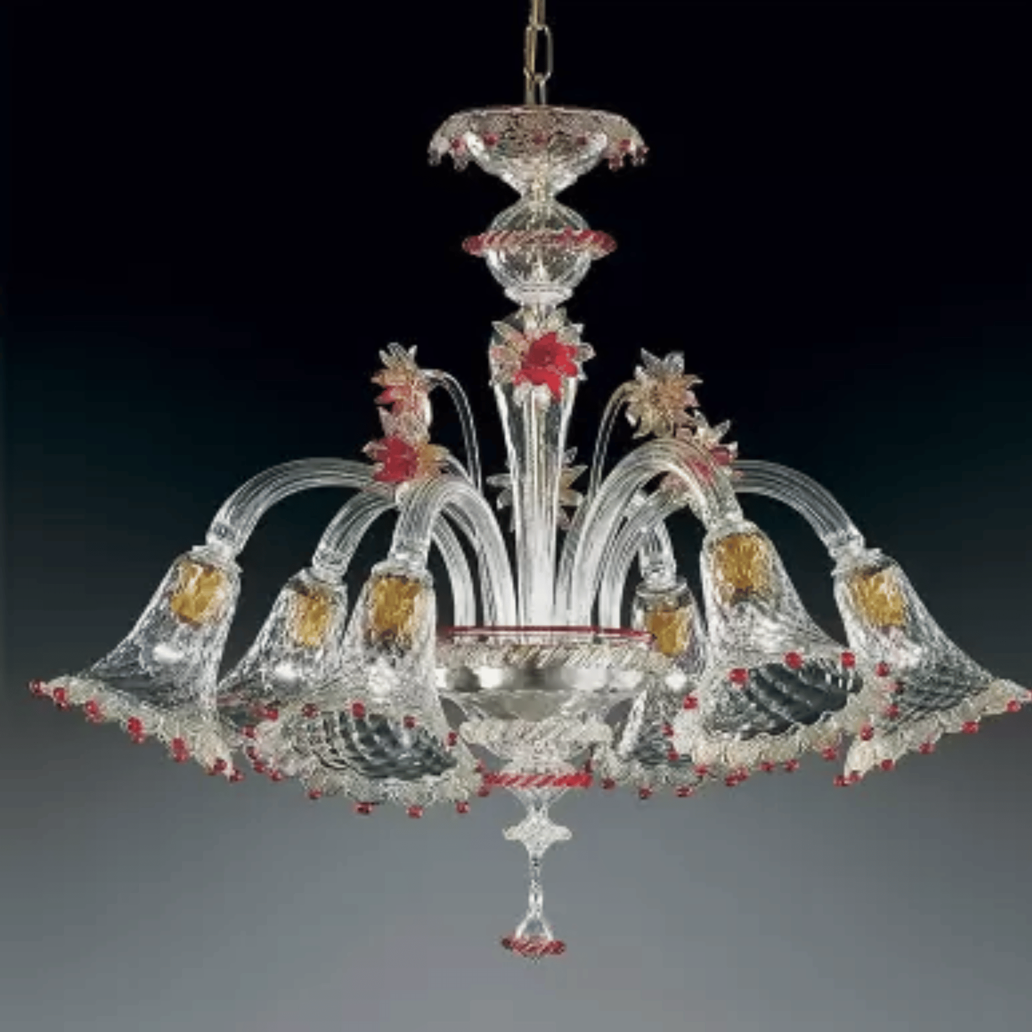 Murano glass chandelier(Campiello)
