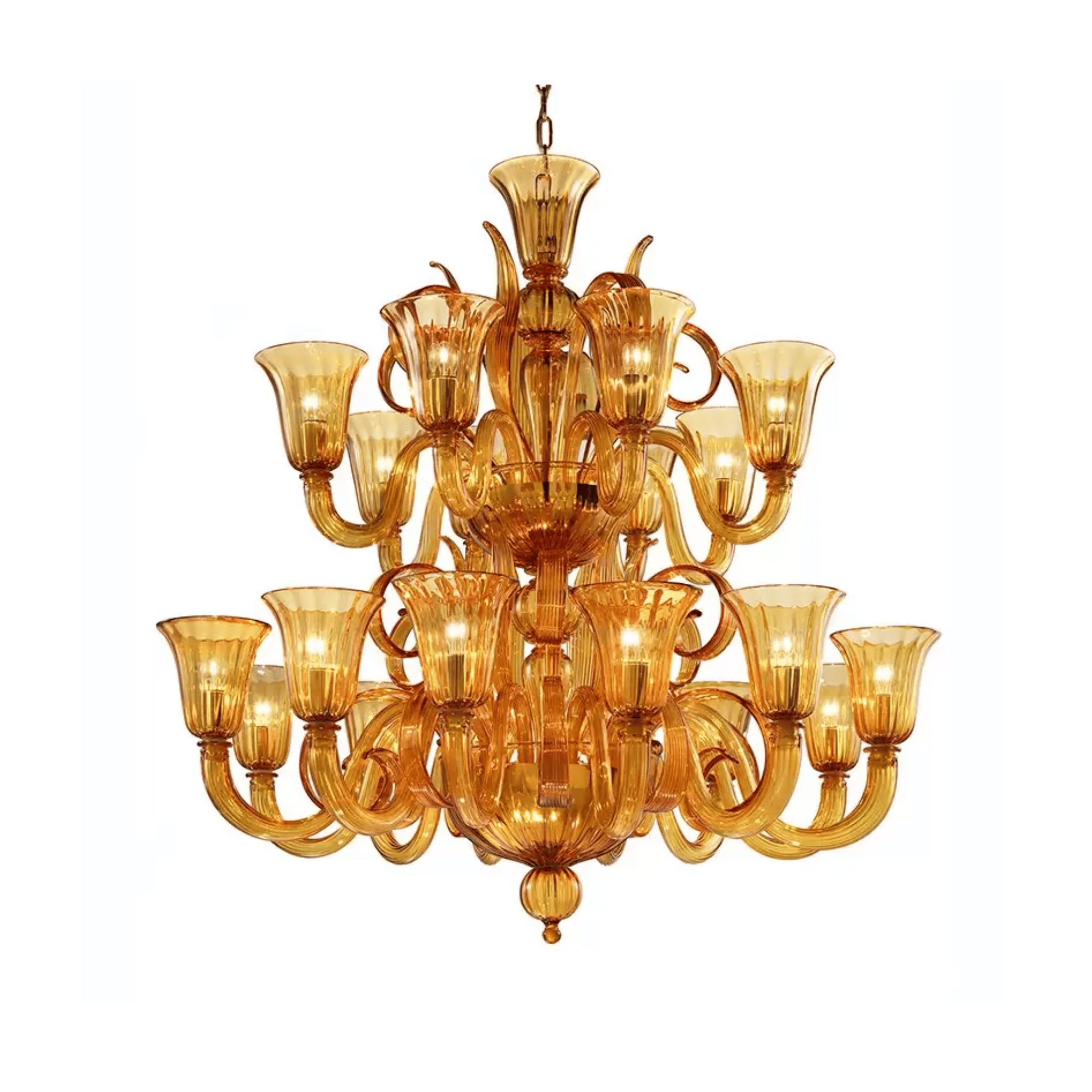Murano glass chandelier(Gioiello)