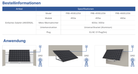 Hyundai Solar Kit Plug and Play!  balcony or garden.
