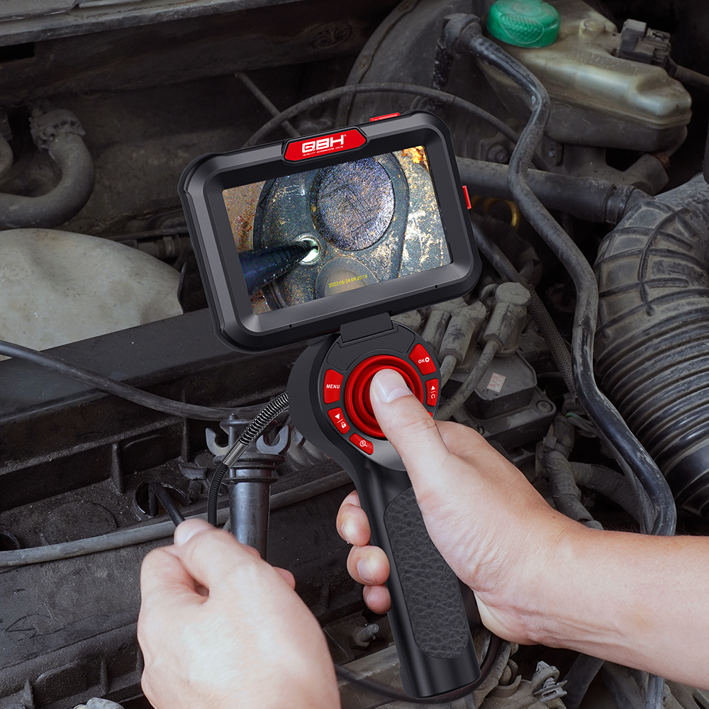Profession 360 Degree Articulating Borescope Inspection Camera Intrinsically Safe Endoscope for Turbine Engine Inspection