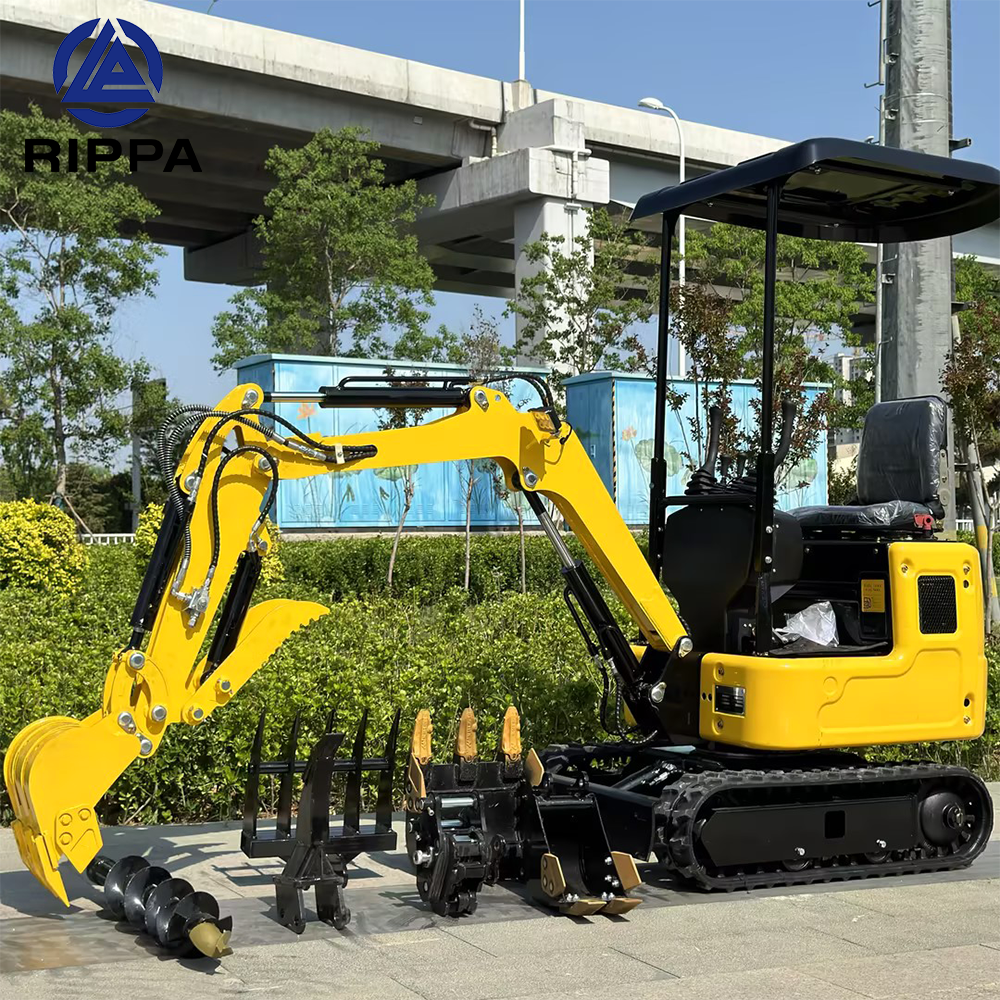 Rippa R319 |Kubota Engine|Euro 5|CE|Telescopic chassis|Lateral swing mini excavator