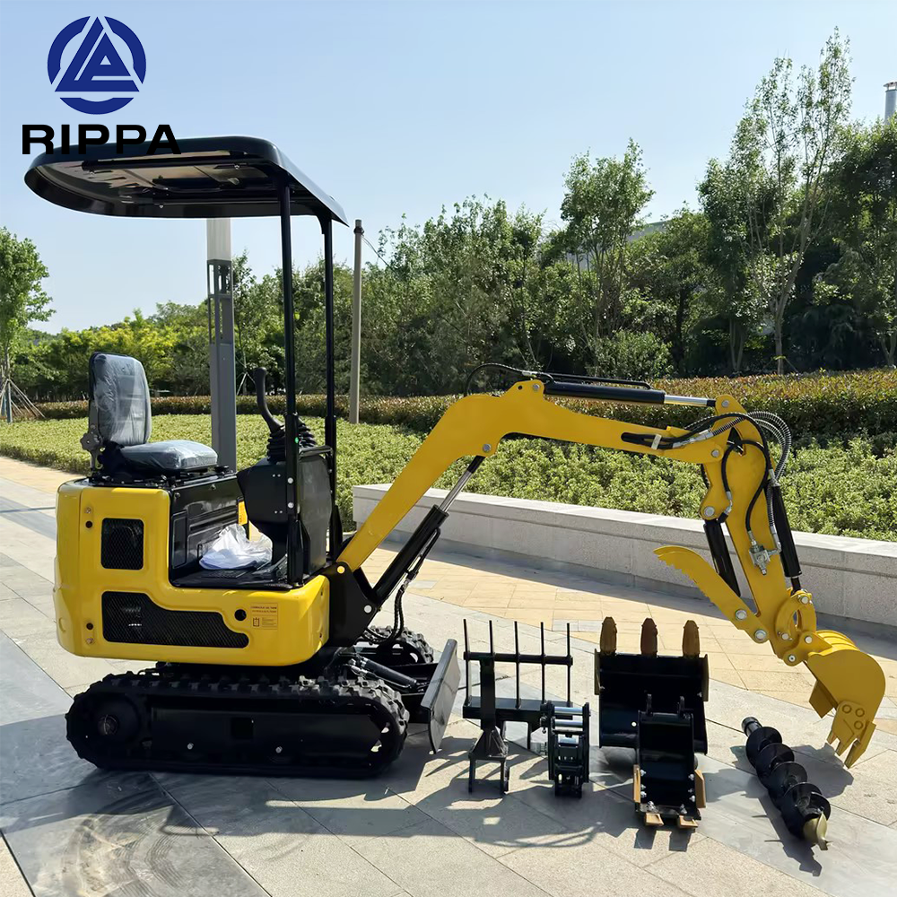 Rippa R319 |Kubota Engine|Euro 5|CE|Telescopic chassis|Lateral swing mini excavator