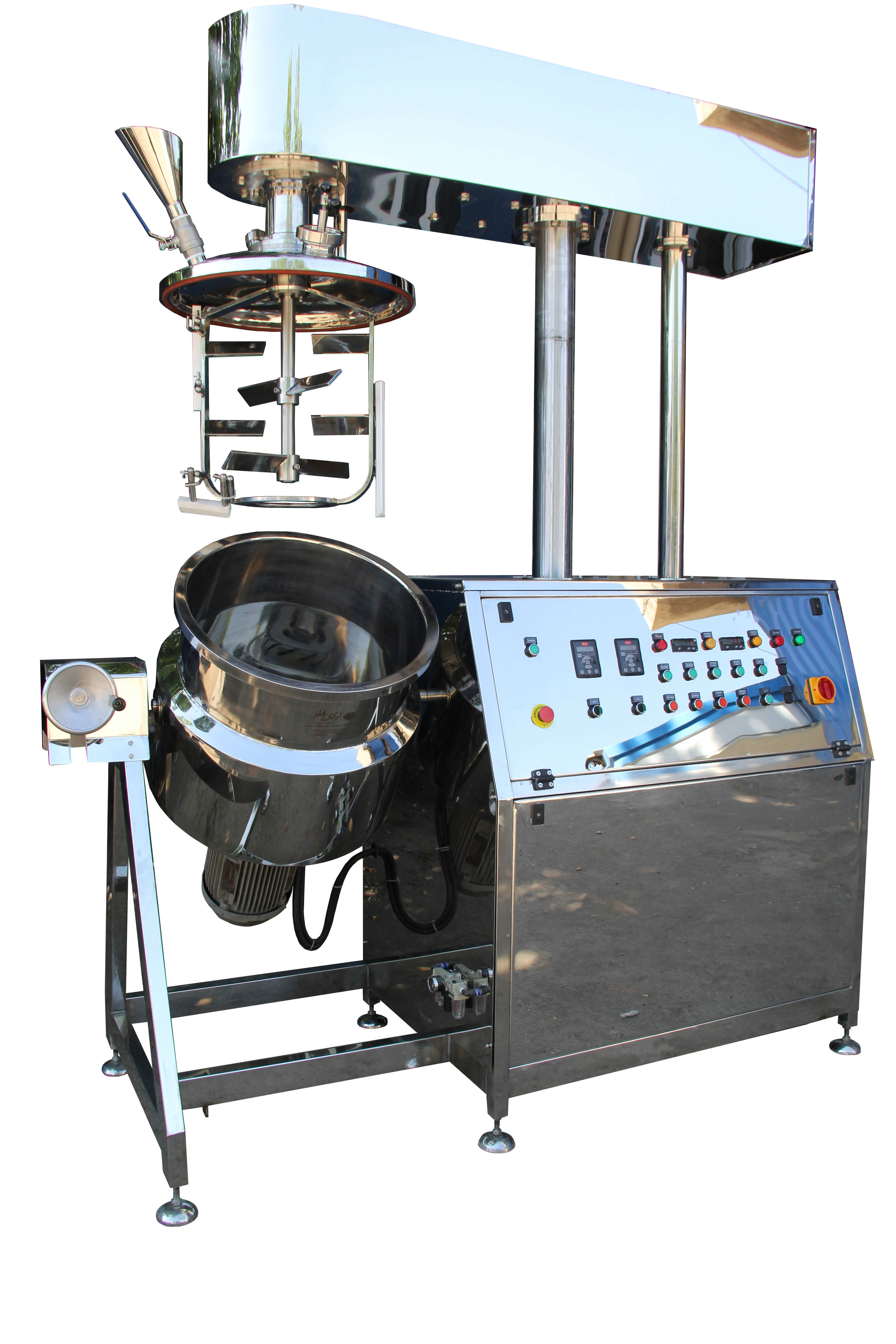 Vacuum Homogenizer Mixer for Cosmetic Products