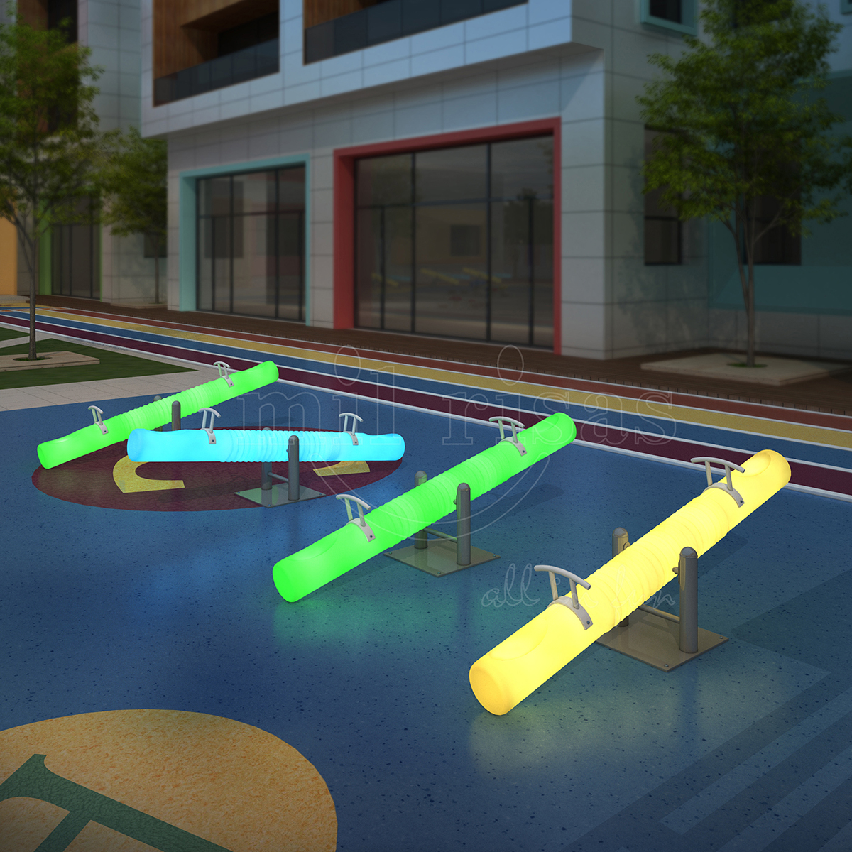 LED Seesaw | Playground Seesaw | Colorfuldeco