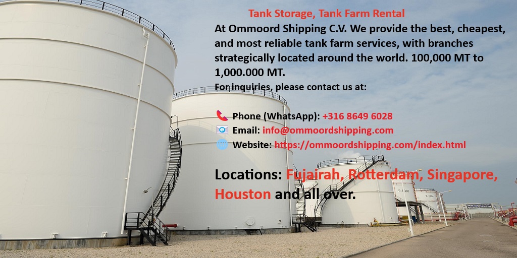 TANK FARM, TANK STORAGE