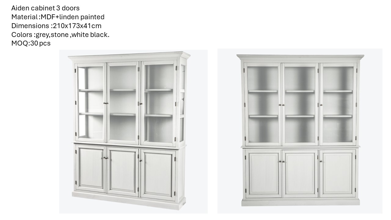 Aiden cabinet 3 doors