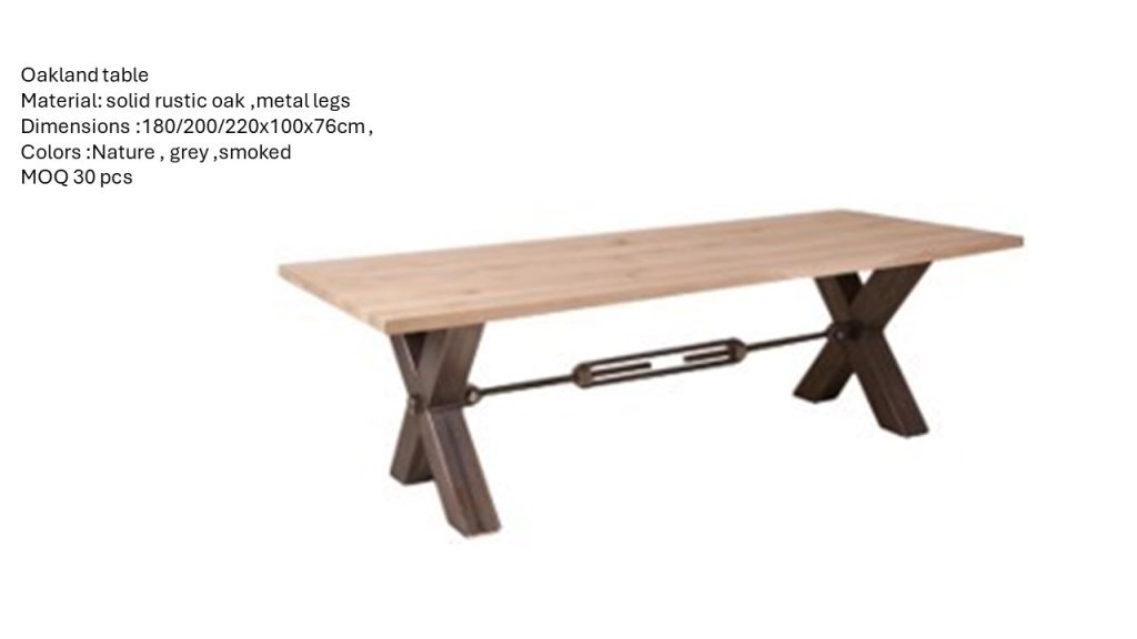 Oakland table