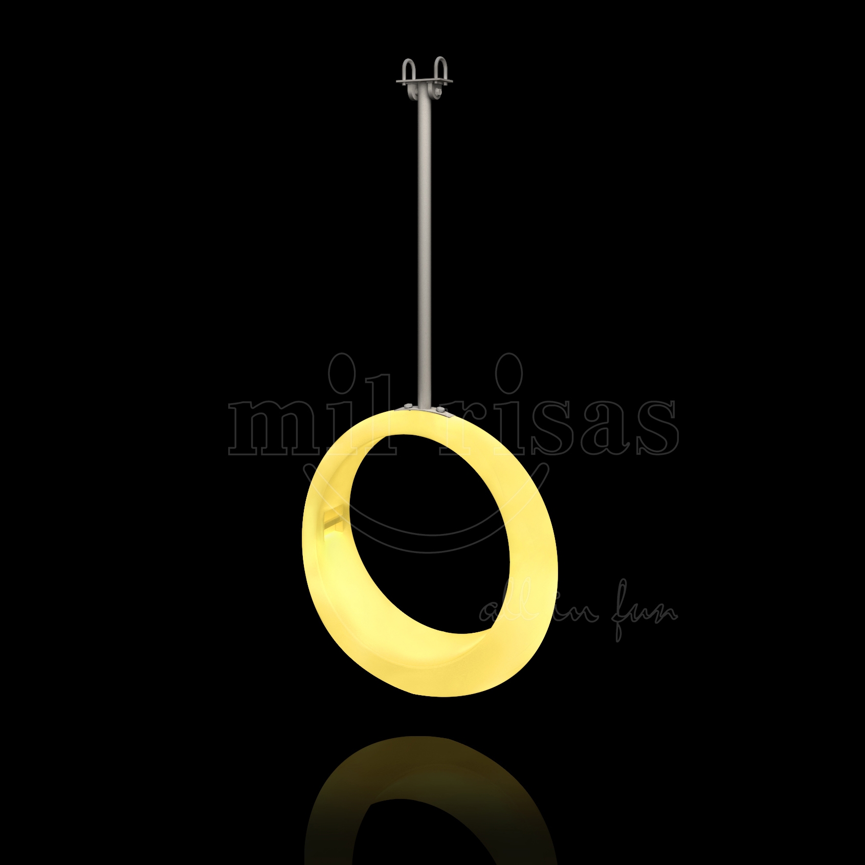 LED Swings Playground Hanging Chair | Colorfuldeco