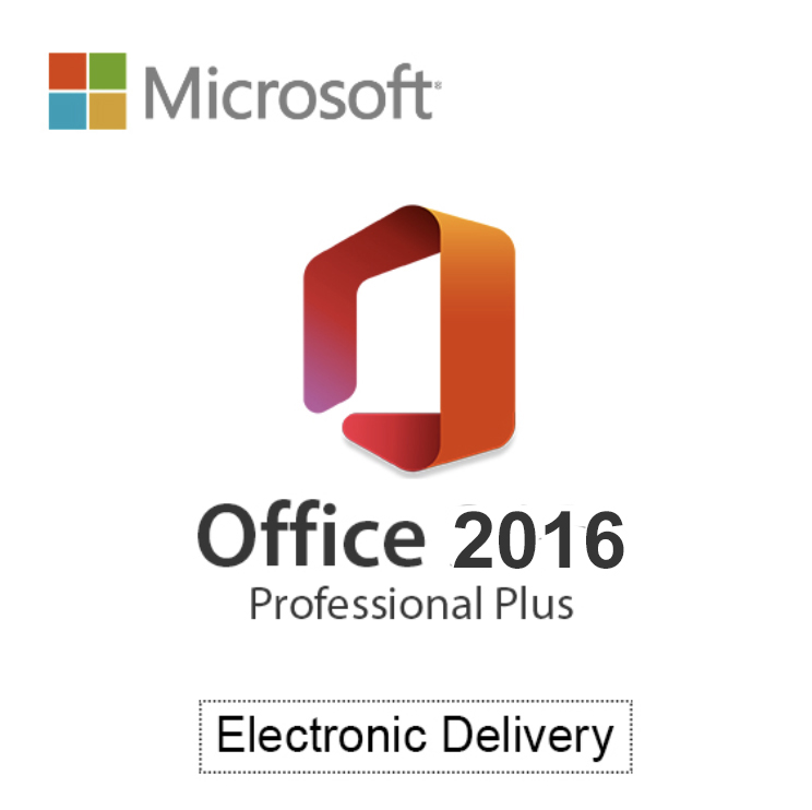 Microsoft Office 2016 Pro Plus for 1PC only -Lifetime License Download