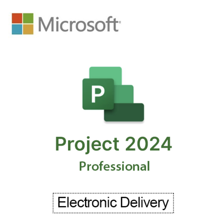 Microsoft Project 2024 Professional 1PC/Win ( Not for Mac or Chrome OS ) Lifetime License – Download