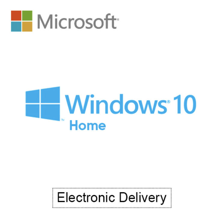 Microsoft  Windows 10 Home License 64/32-bit Lifetime OEM  Lifetime License – Download