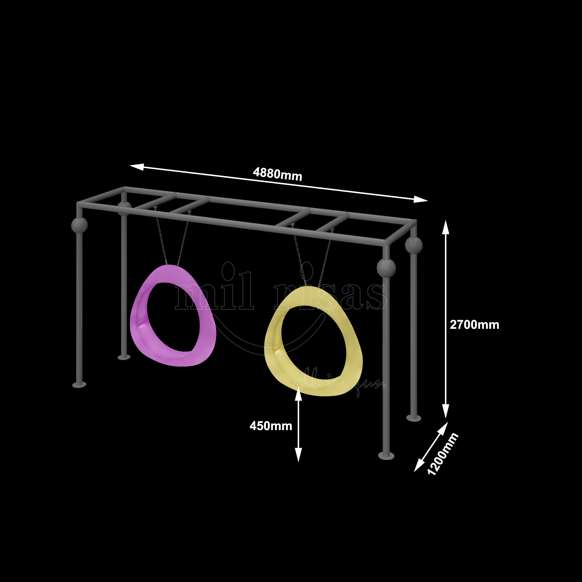 Light Up Swings Hanging Chair