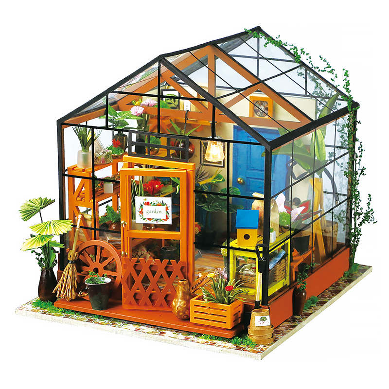 3D wooden Puzzle Cathy’s Flower House