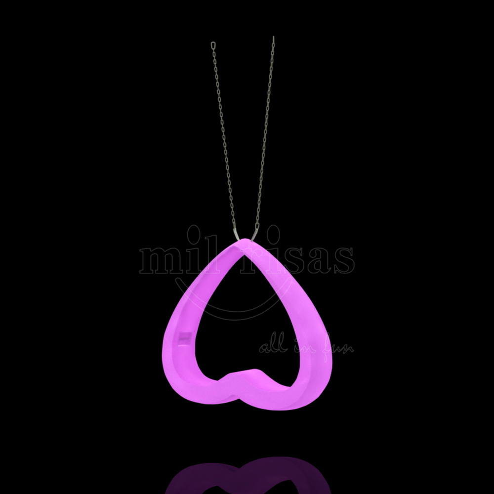 LED Double Swing Chair With Heart-shaped On Sale