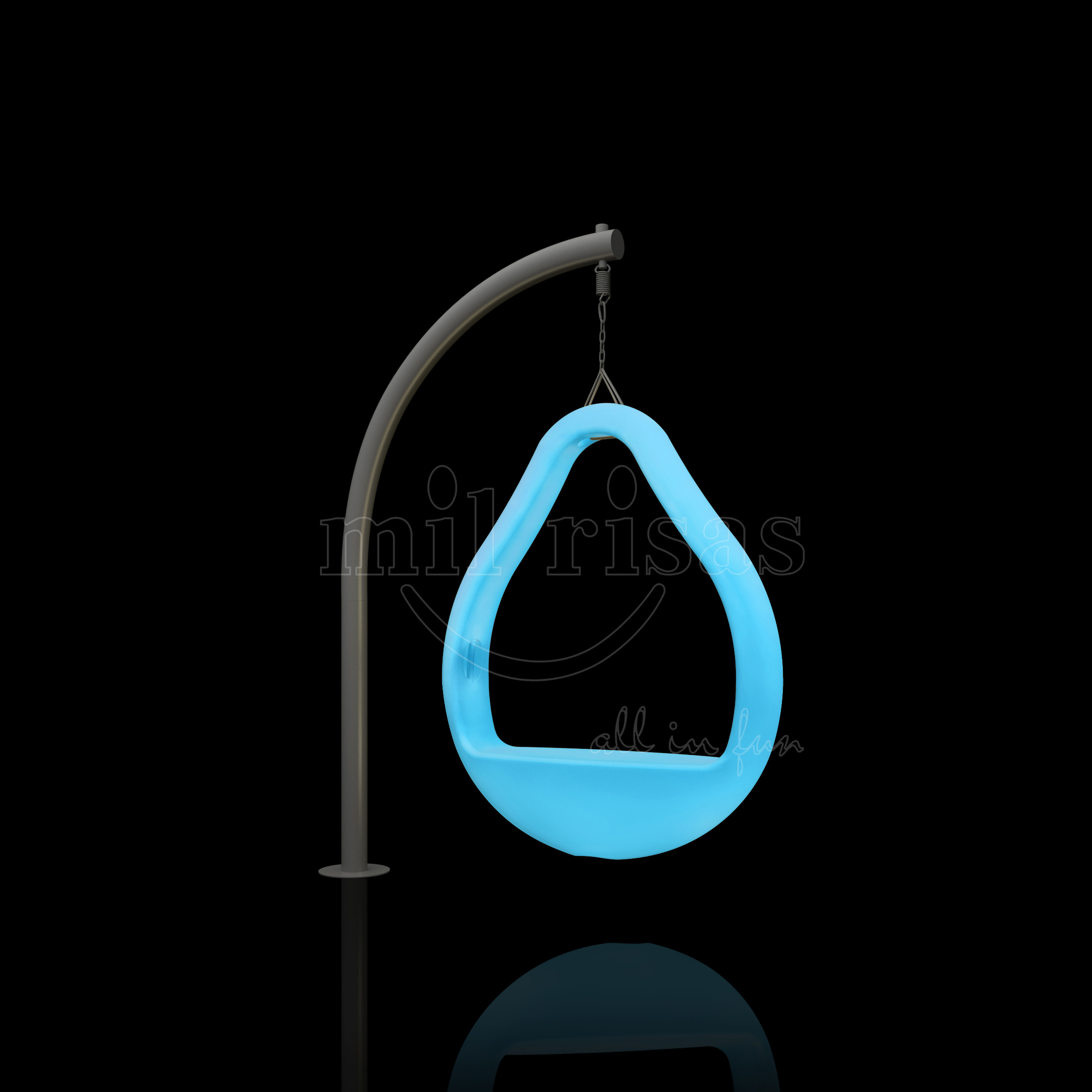LED Swing Chair