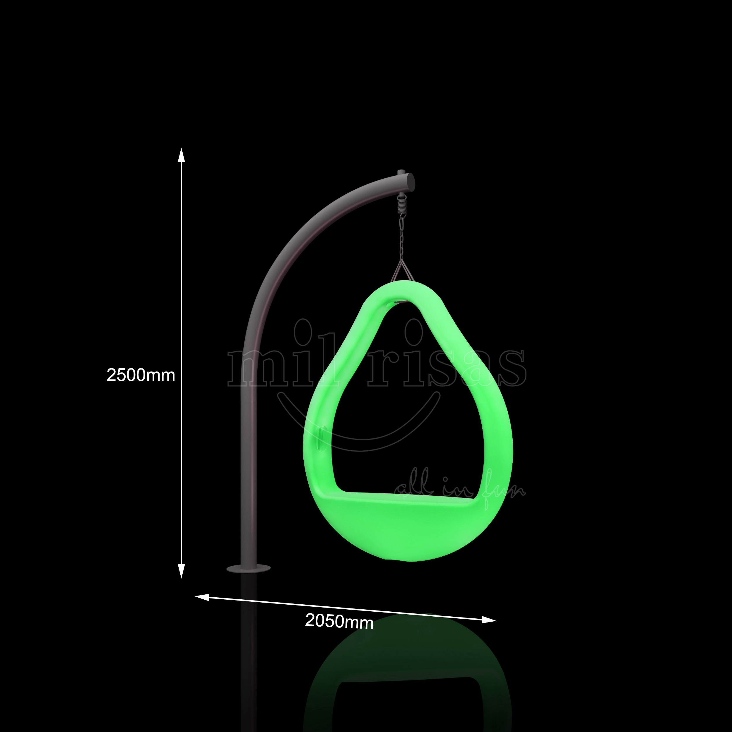 LED Swing Chair