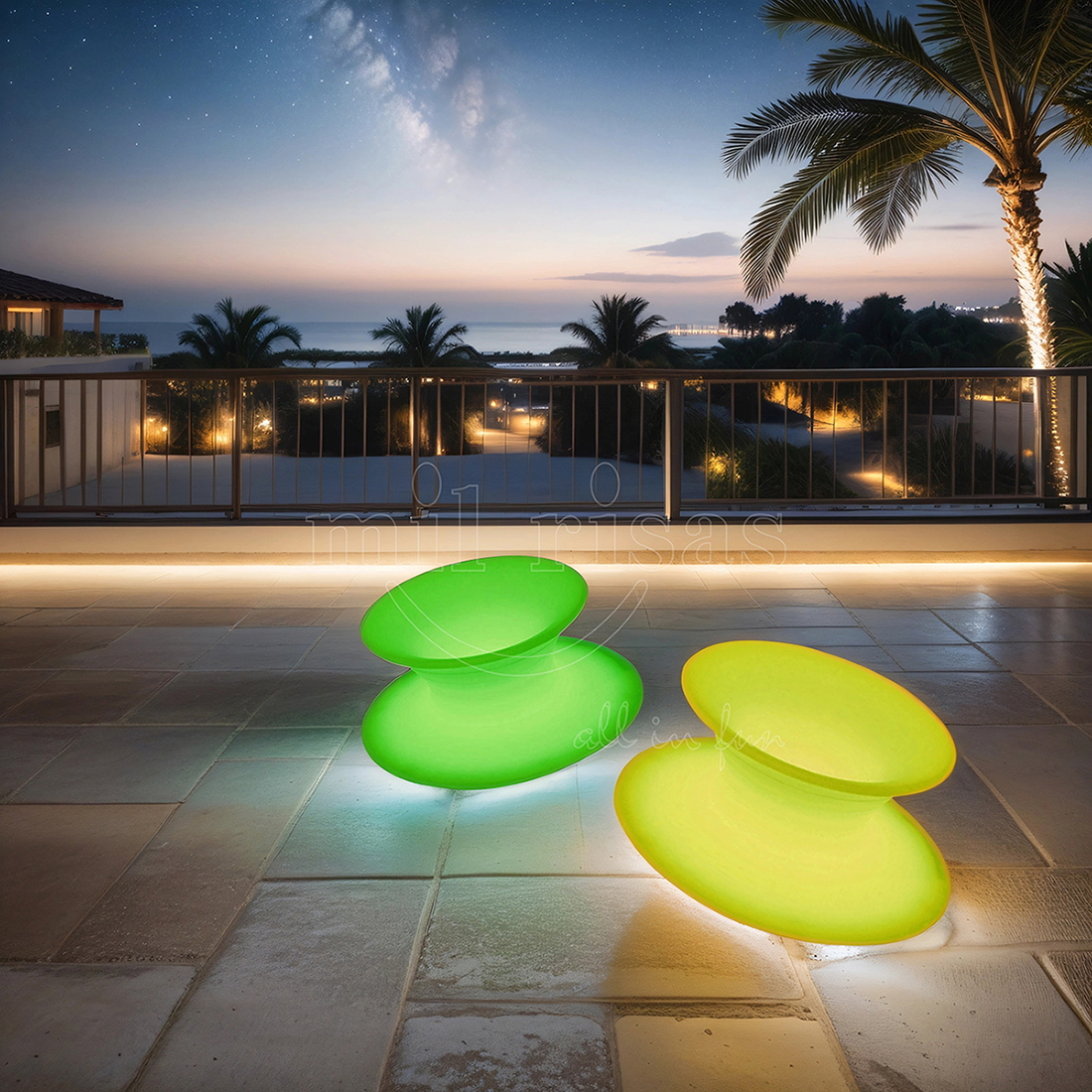 Spun Chair Replica, 88x88x60cm