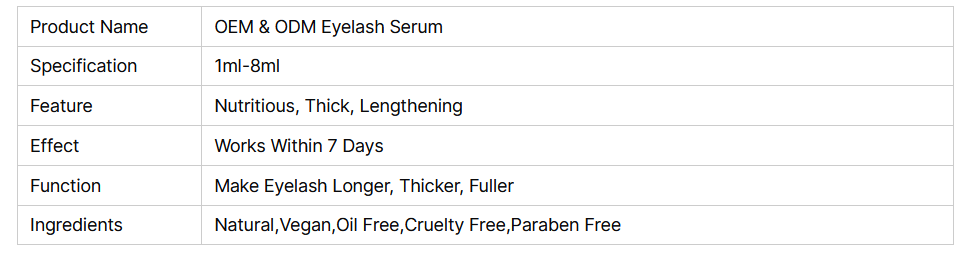 BJCC Eyelash Growth Serum