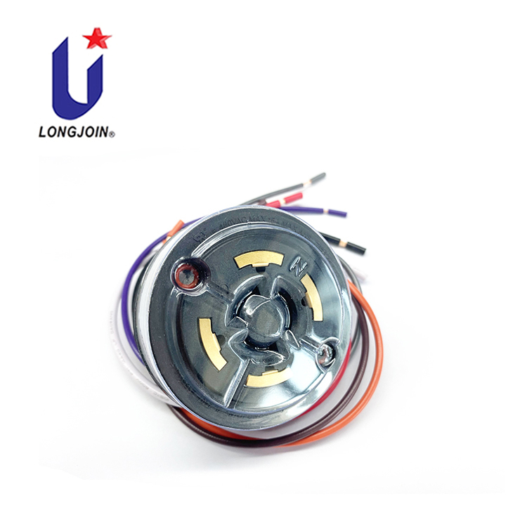 JL-240F-Waterproof Twist-lock Dimming receptacle (NEMA 7P/5P)
