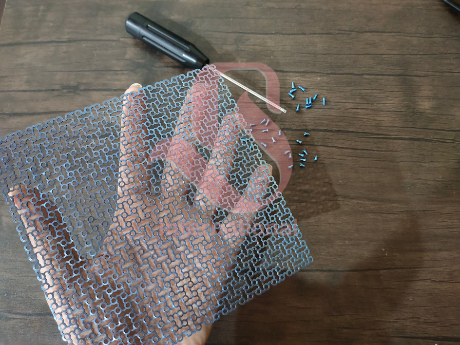 Titanium Cranioplasty Mesh for Brain Surgery - Neurosurgery Mesh for Brain Reconstruction