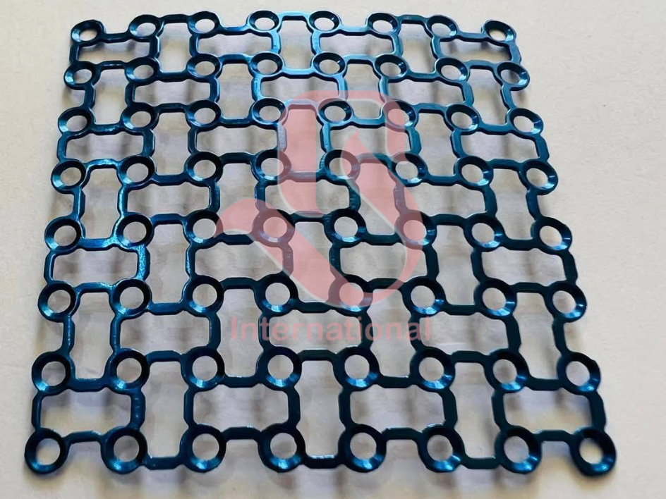 Titanium Cranioplasty Mesh for Brain Surgery - Neurosurgery Mesh for Brain Reconstruction