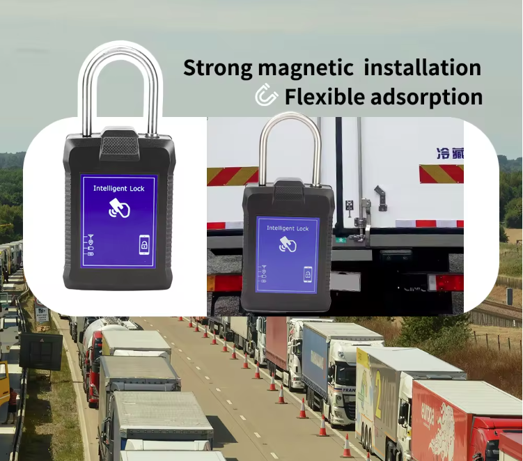 4G Vehicle GPS tracker with Satellite GPS and Electronic Lock for Trucks D-Track 11